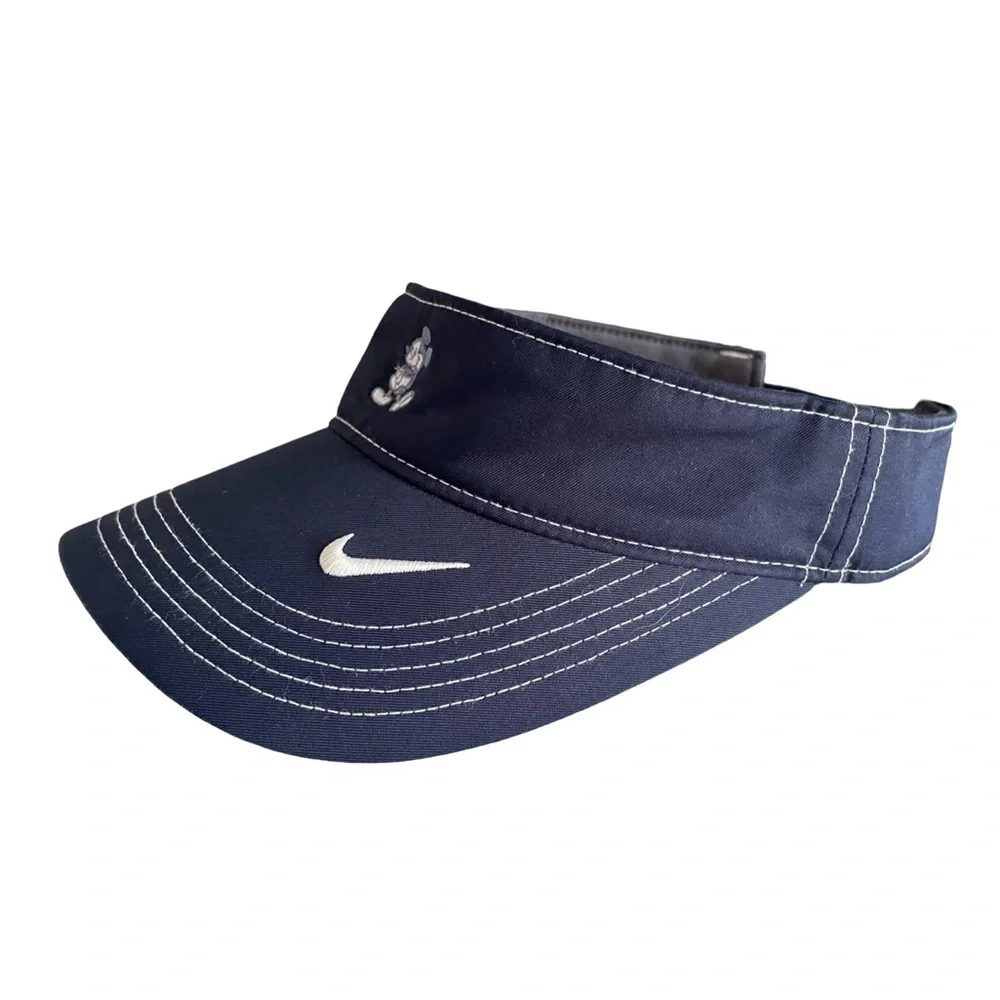 Disney Parks x Nike Dri-Fit Classic Mickey Mouse Navy Blue Adjustable Visor